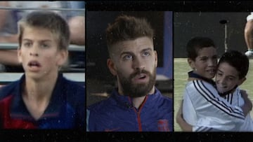 Piqué recuerda al niño crack del Madrid que lo "volvió loco"