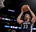 Marc Gasol estrena 2015 con un doble-doble ante Kobe