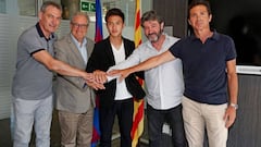 Barcelona complete Hiroki Abe signing from Kashima Antlers