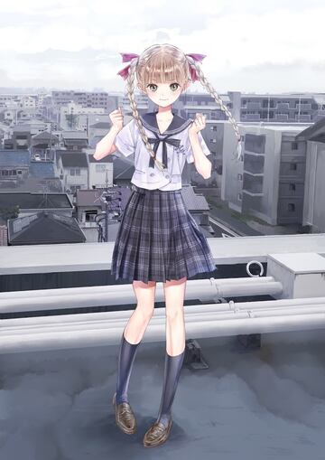 Ilustraci¨®n - Blue Reflection (PC)