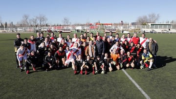 El Rayo de Veteranos y Femenino unen sus fuerzas en un partido ben¨¦fico