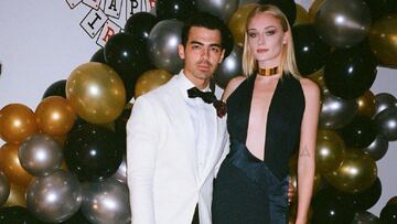 Imagen de Joe Jonas y Sophie Turner.