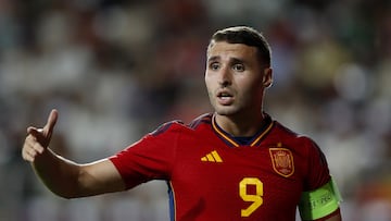 Abel Ruiz, capitán de la Selección española.