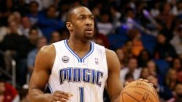 Gilbert Arenas con los Orlando Magic.