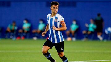 Melendo con el Espanyol. Est¨¢ a punto de fichar por el Granada.