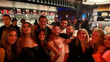 Messi y Antonela de fiesta con amigos de Inter Miami