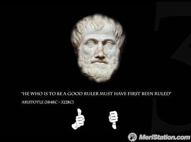 Abraham Lincoln y Aristóteles, en la página de Lionhead Studios