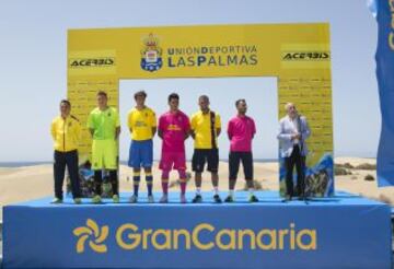 Presentación de la nueva equipación de Las Palmas.