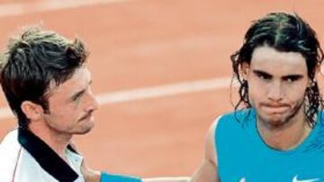 <b>HASTA LA PRÓXIMA. </b>Habrá más días: se ve en la cara de Nadal.