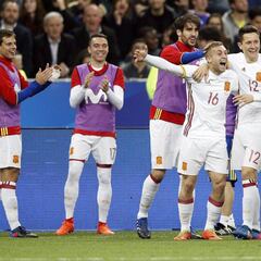 El VAR tardó 50'' en anular el 1-0 y 40'' en validar el 0-2 de España