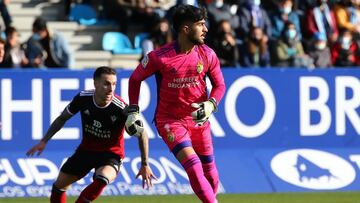 +++++++ durante el partido de la Liga Smartbank Segunda División Jornada 19 entre la SD Ponferradina y el CD Mirandes disputado en el Estadio de El Toralin de Ponferrada .Foto Luis de la Mata
