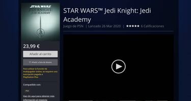 Star Wars Jedi Knight: Jedi Academy llega por sorpresa a PS4 y Nintendo Switch