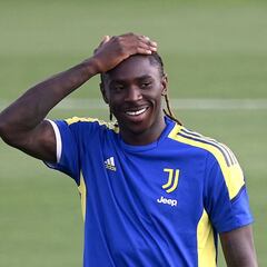 Moise Kean comes in for injury-hit Immobile in Italy's Nations League squad