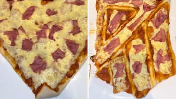 Pide a su novio hacer pizza con formas: ella le hace un corazón y él se gana el respeto de toda la afición del Atleti: “Me hace eso y me caso al momento”