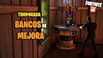 C&oacute;mo mejorar armas en Fortnite Cap&iacute;tulo 4 - Temporada 1: todas las ubicaciones