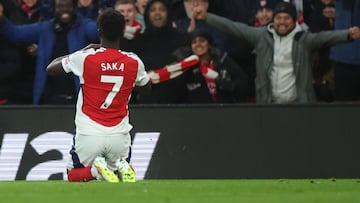 El Arsenal de Arteta da un golpe de autoridad en la mesa derrotando al Nottingham Forest en el Emirates Stadium con Saka anotando y asistiendo.