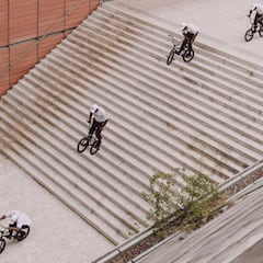 Courage Adams se pasa el juego en las 25 escaleras de Lyon