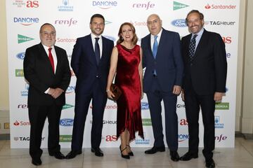 Alfredo Relaño, Alejandro Martínez Peón, Ana Muñoz, García Colín y Juan Cantón



