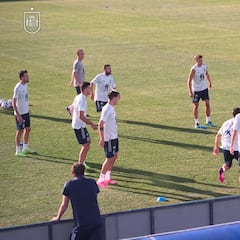 La Selección ultima detalles del duelo de cuartos contra Suiza