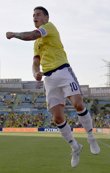 Colombia muestra buen fútbol ante Camerún