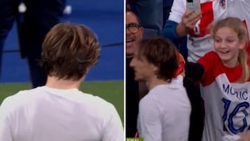 Modric’s heartwarming gesture for Croatian fan after Bernabéu clash