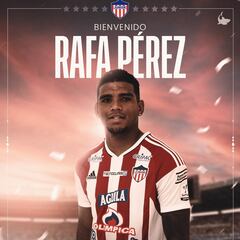 Rafa Pérez vuelve a casa: Junior oficializa su fichaje