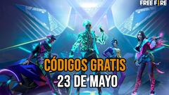 Free Fire | Códigos de hoy jueves 23 de mayo de 2024: recompensas gratis