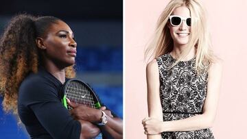 Serena Williams y Gwyneth Paltrow.