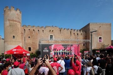 La segunda etapa del Giro de Italia 2020 ha tenido recorrido de 149 kilómetros entre Alcamo y Agrigento.