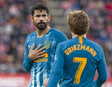 La pareja atacante del Atlético de Madrid