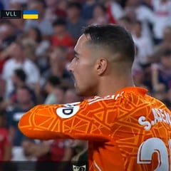 No se la cree nadie del Pizjuán a Pucela: la cantada grosera de Asenjo con el partido ganado