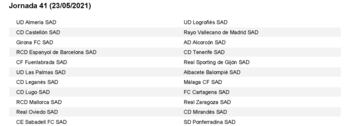 El calendario de LaLiga SmartBank al completo