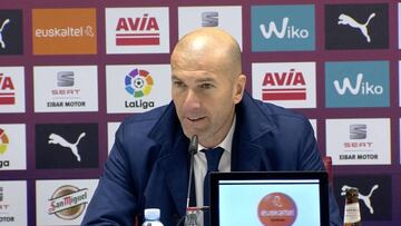Zidane: "Estoy contento por el partidazo de Benzema"