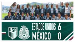 Este 4 de octubre se llev&oacute; acabo el partido entre M&eacute;xico y Estados Unidos. La Selecci&oacute;n Nacional Femenil sufri&oacute; una dolorosa derrota de 6-0.