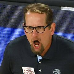 Nick Nurse, mejor entrenador de la temporada en la NBA