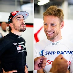 Button y Fisichella valoran el adiós de Alonso a la Fórmula 1