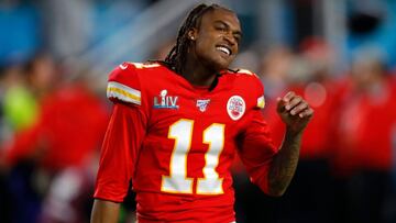 Con la salida de Sammy Watkins en la agencia libre, Demarcus Robinson apunta a ser el receptor número dos de Kansas City y ya fijó su meta para 2021.