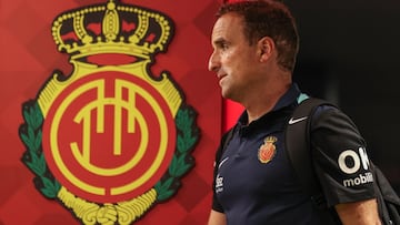 Jagoba Arrasate, entrenador del RCD Mallorca.