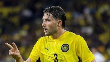 Facundo Garcés con Malasia.