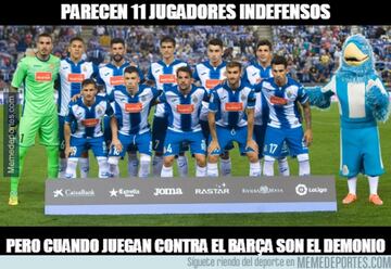 Barcelona-Espanyol: los memes del fuera de juego de Messi