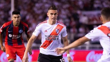 Lucas Barrios elogió a Rafael Santos Borré de River Plate