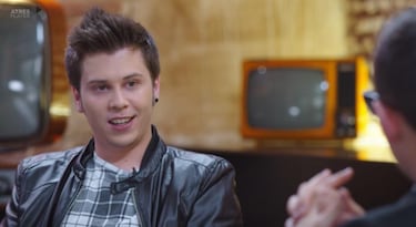 El Rubius se emociona en la entrevista con Risto Mejide