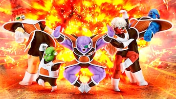 Fuerzas Especiales Ginyu de Dragon Ball por Banpresto
