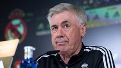 Carlo Ancelotti, entrenador del Real Madrid.