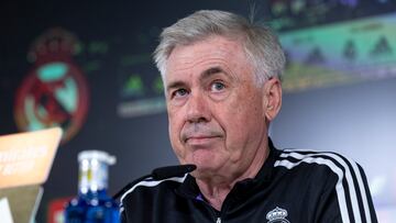 Carlo Ancelotti, entrenador del Real Madrid.