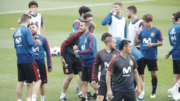 30/05/18 ENTRENAMIENTO DE LA SELECCION ESPA&Ntilde;OLA DE FUTBOL ESPA&Ntilde;A
 KOKE 
 GRUPO