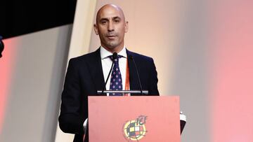 Rubiales, en la Asamblea de la RFEF.