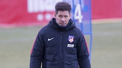 Diego Pablo Simeone, entrenador del Atl&eacute;tico de Madrid.