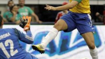 El delantero es habitual en las convocatorias de la selección brasileña.