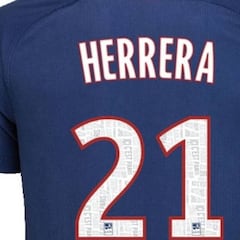 El PSG vendió la camiseta de Herrera sin estar fichado